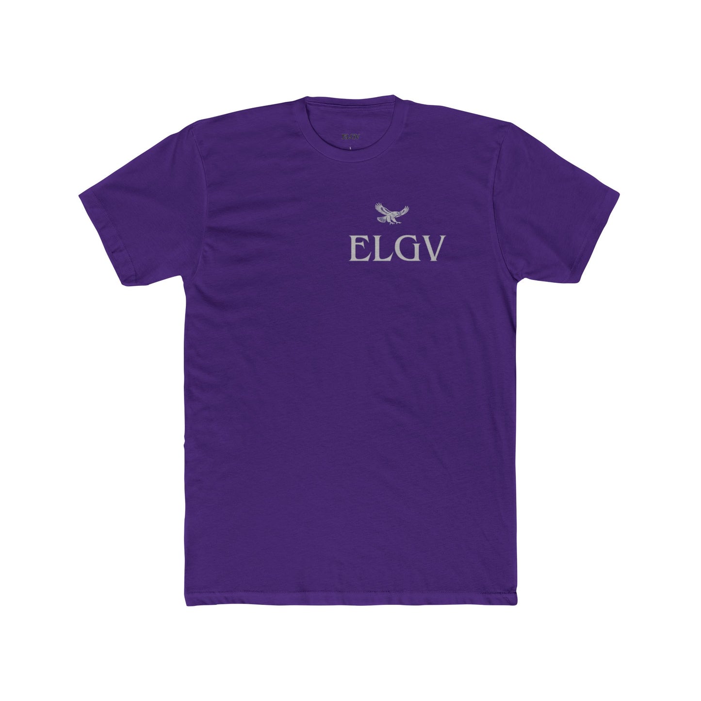 “Side ELGV logo gry” tee