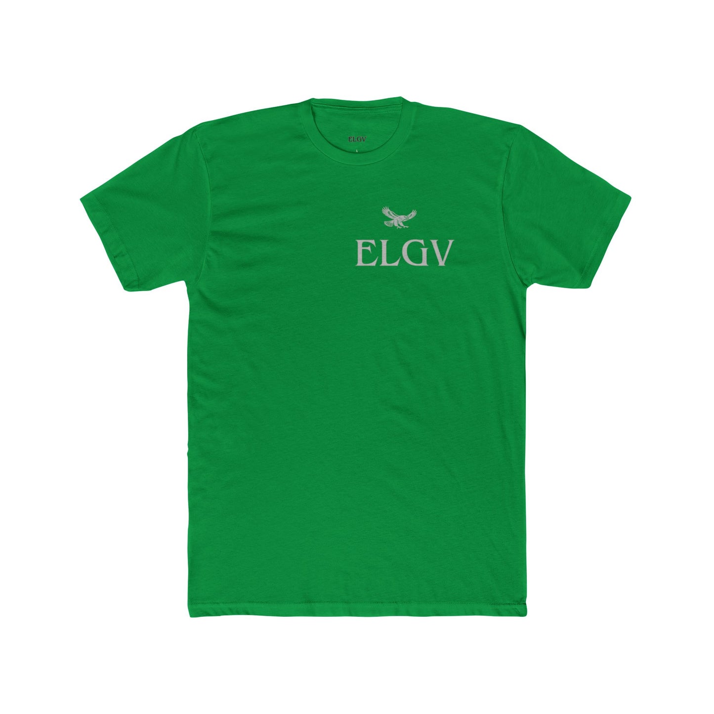 “Side ELGV logo gry” tee