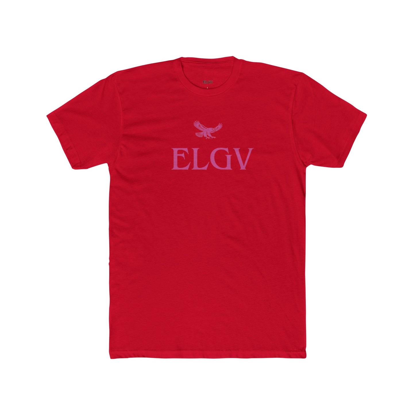 “Center ELGV logo pink” tee