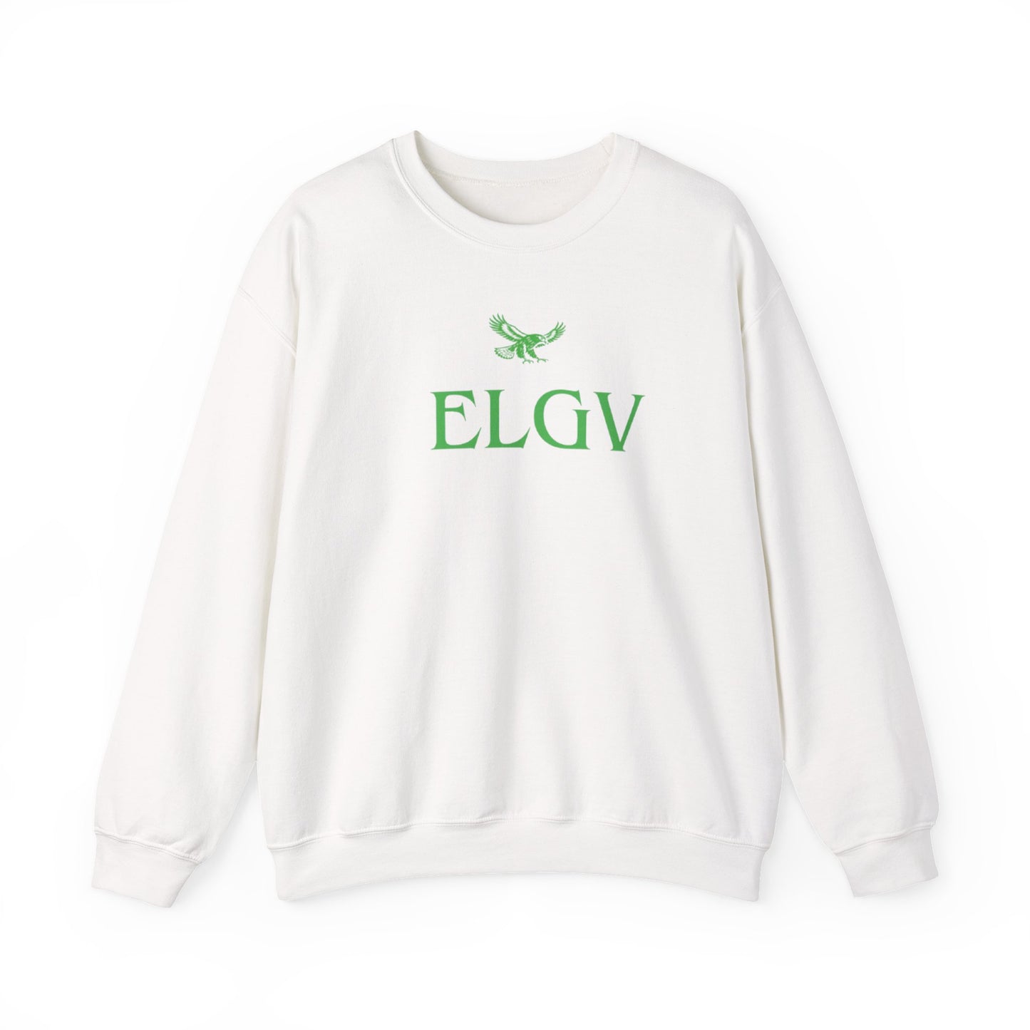 “Center ELGV logo green” sweatshirt