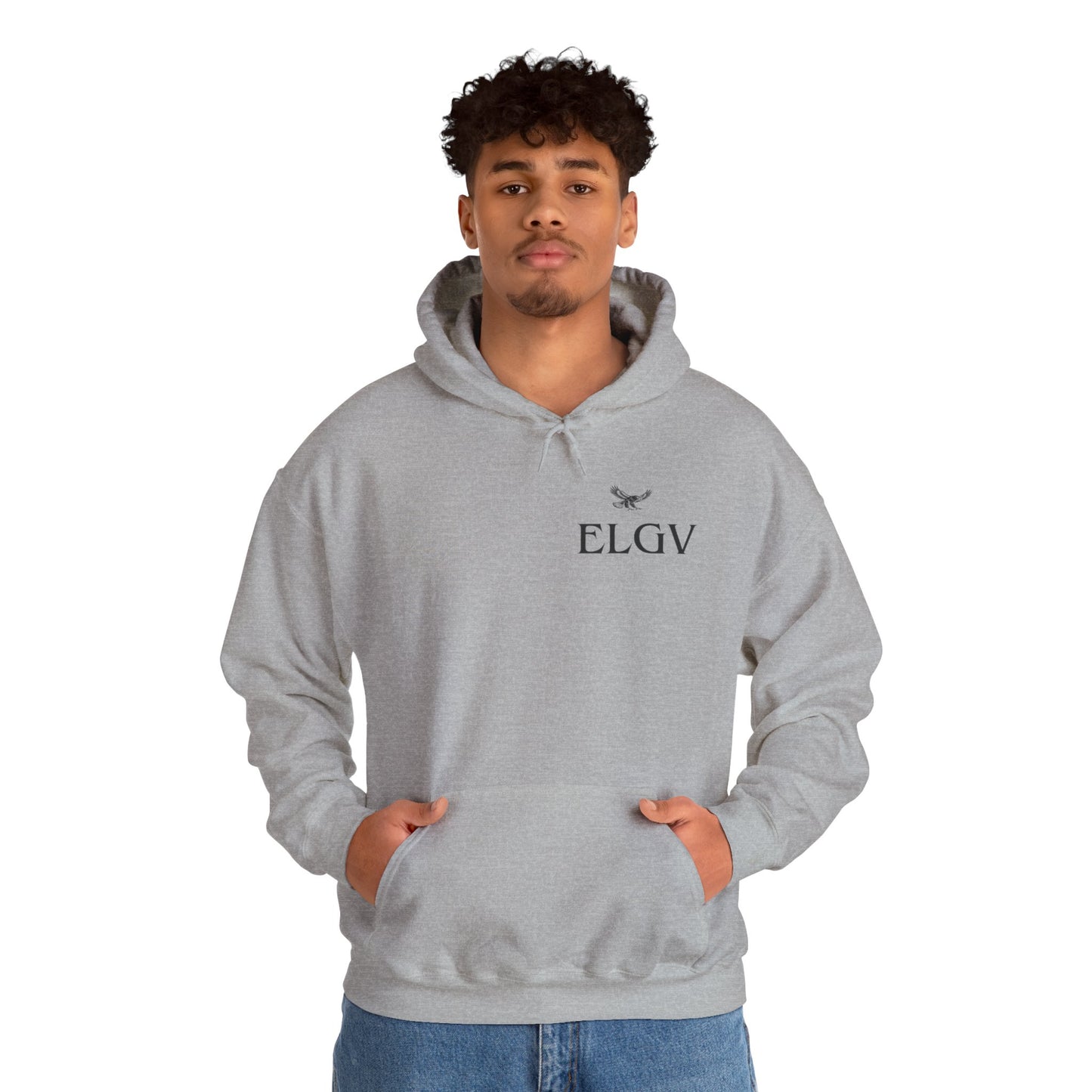 “Side ELGV logo blk” hoodie