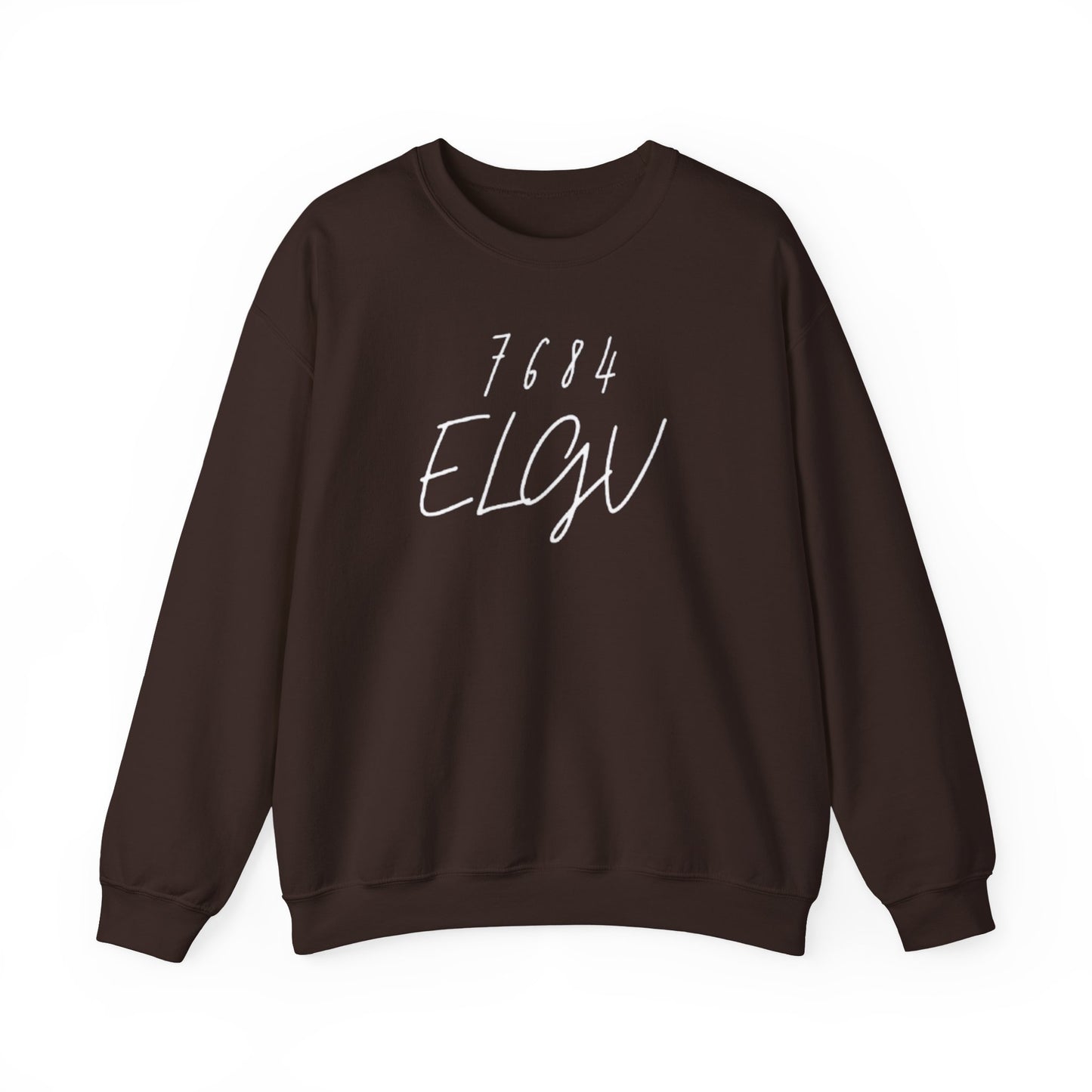 “Signature of purpose,7684” sweatshirt