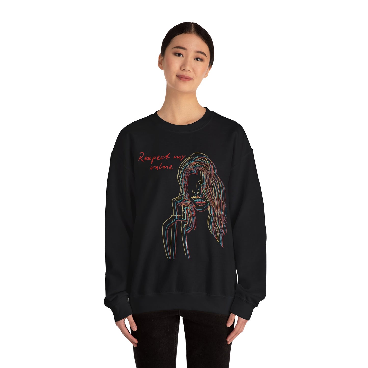 “Boundaries respected” sweatshirt