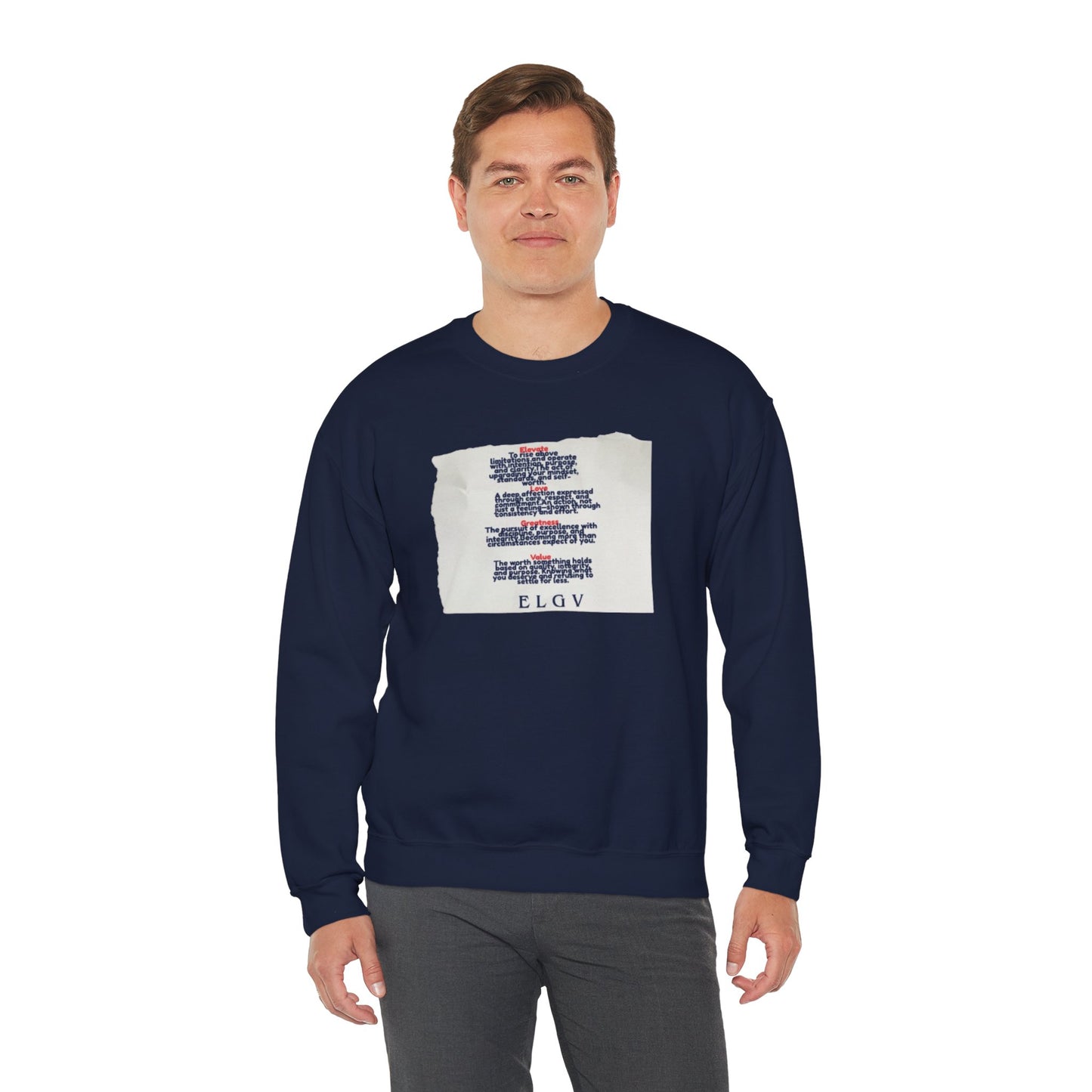 “The ELGV scripture” sweatshirt