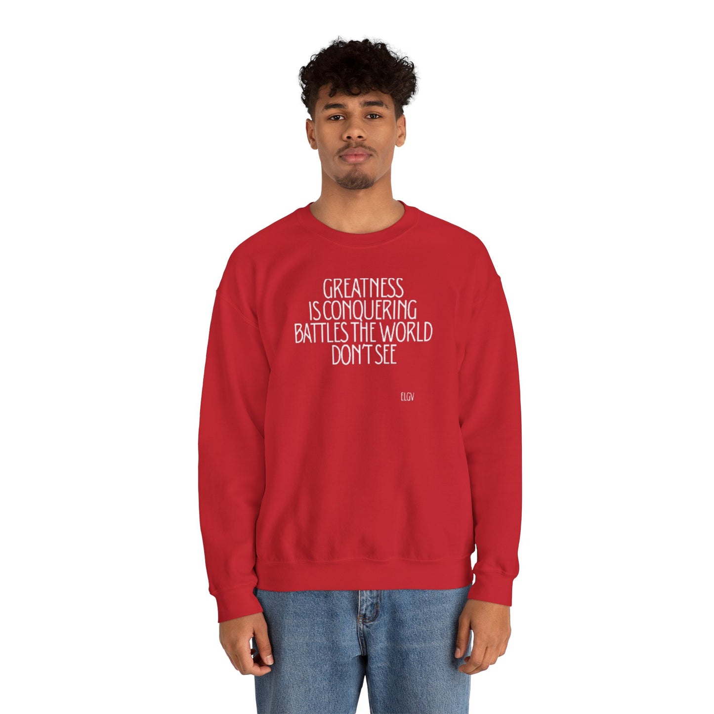 “Conquering battles” sweatshirt