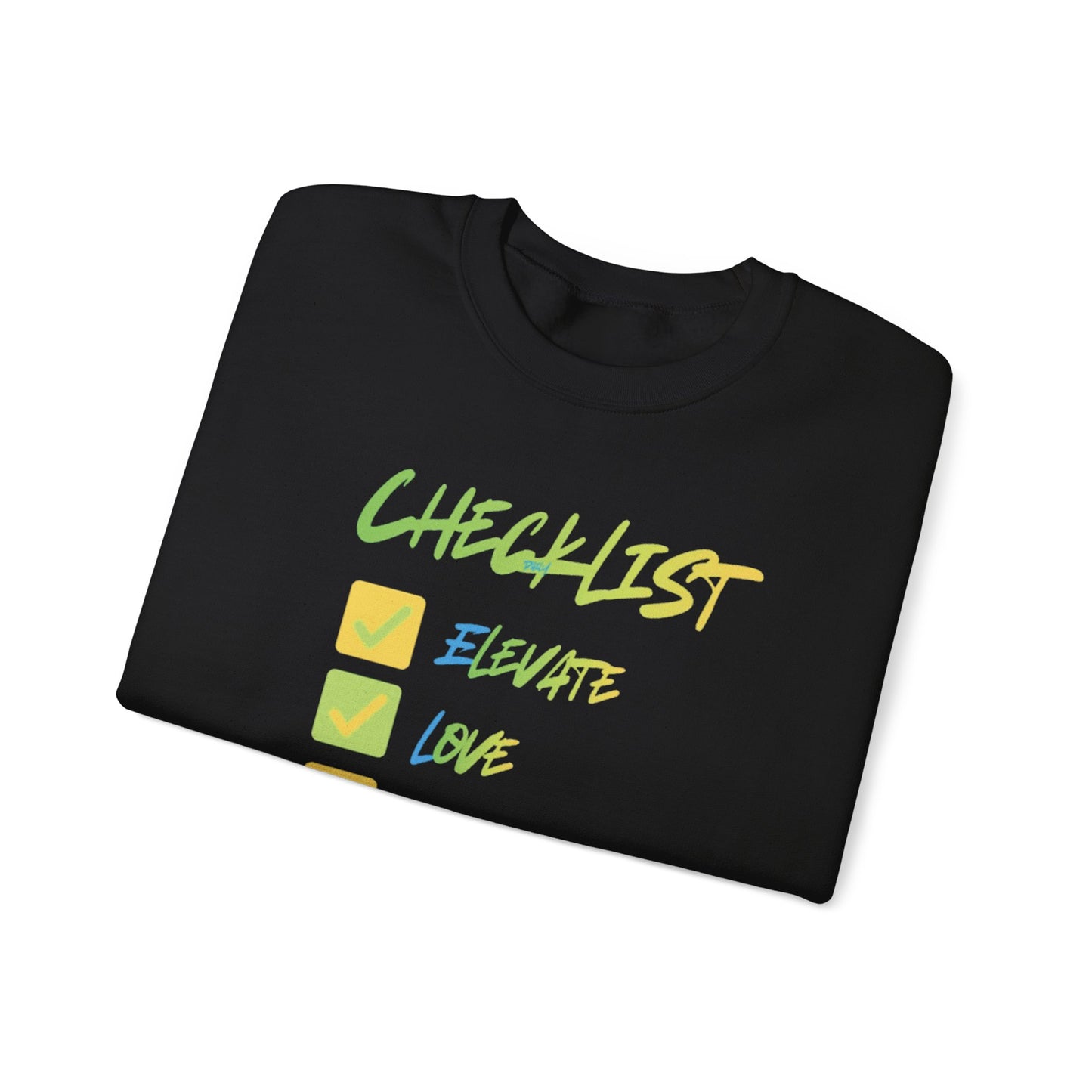 “ELGV checklist mode” sweatshirt