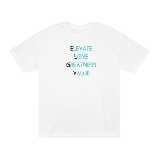 “Values first” tee