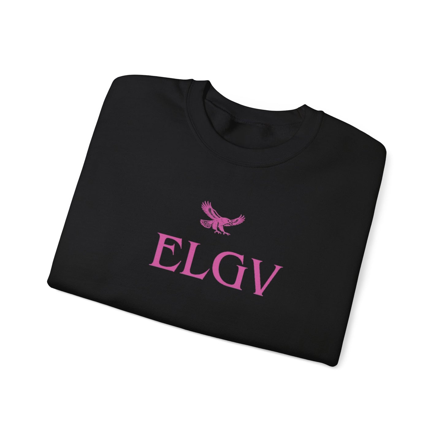 “Center ELGV logo pink” sweatshirt