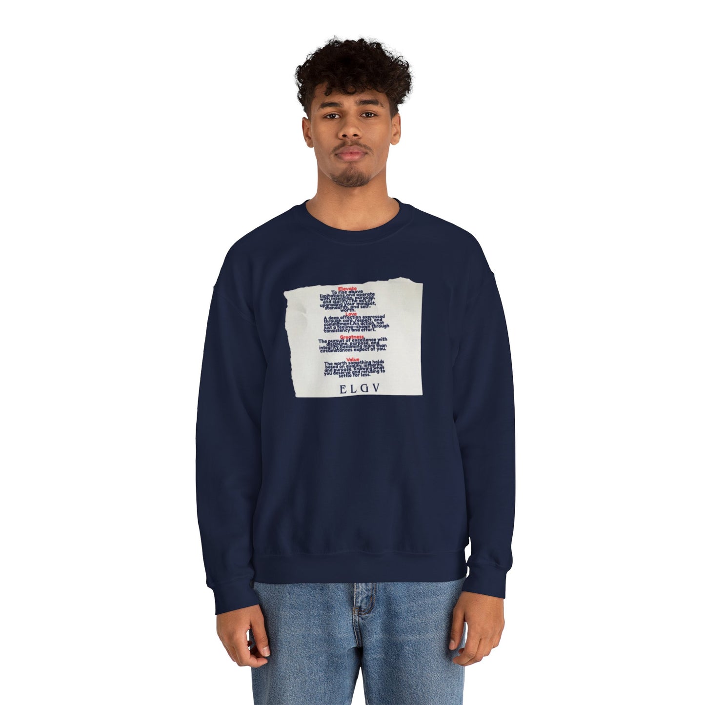 “The ELGV scripture” sweatshirt