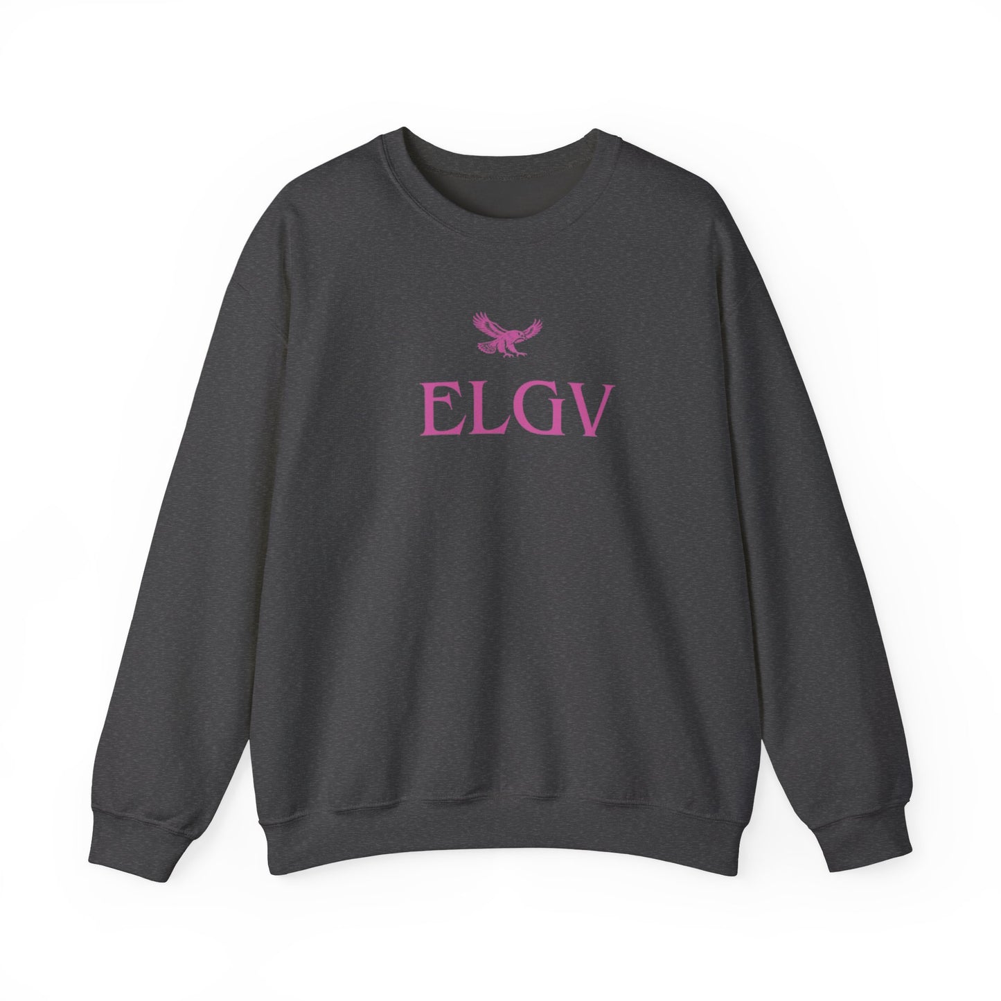 “Center ELGV logo pink” sweatshirt