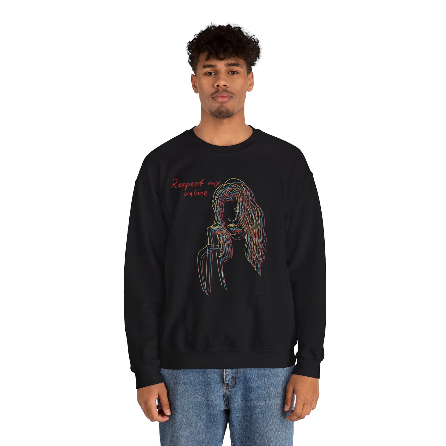 “Boundaries respected” sweatshirt