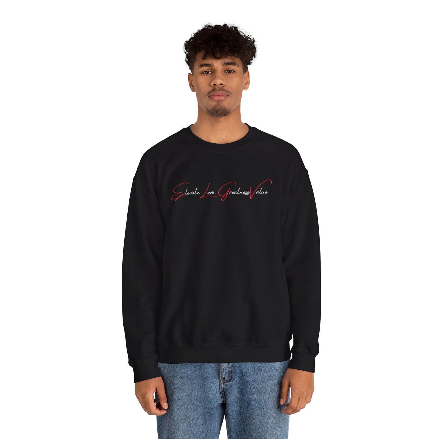 “Sleek script” sweatshirt