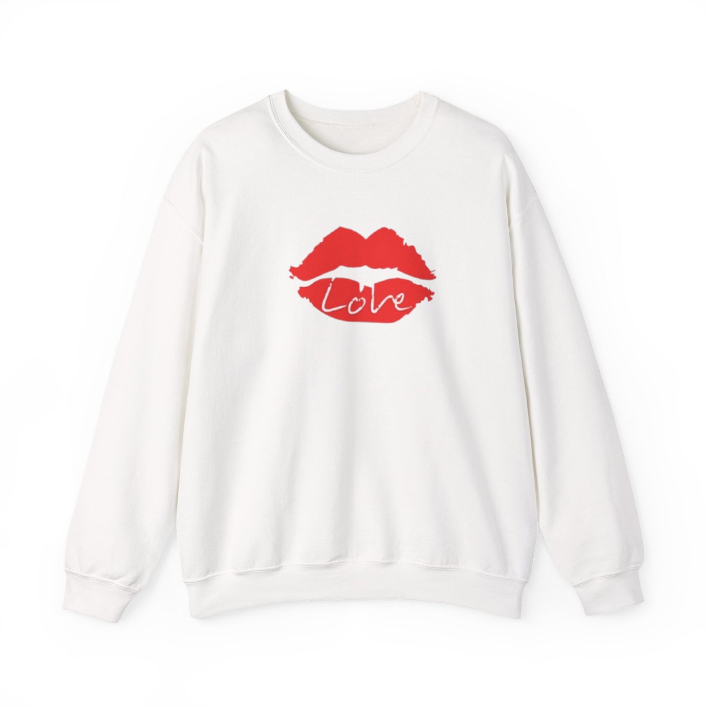 “Red kiss with love” sweatshirt
