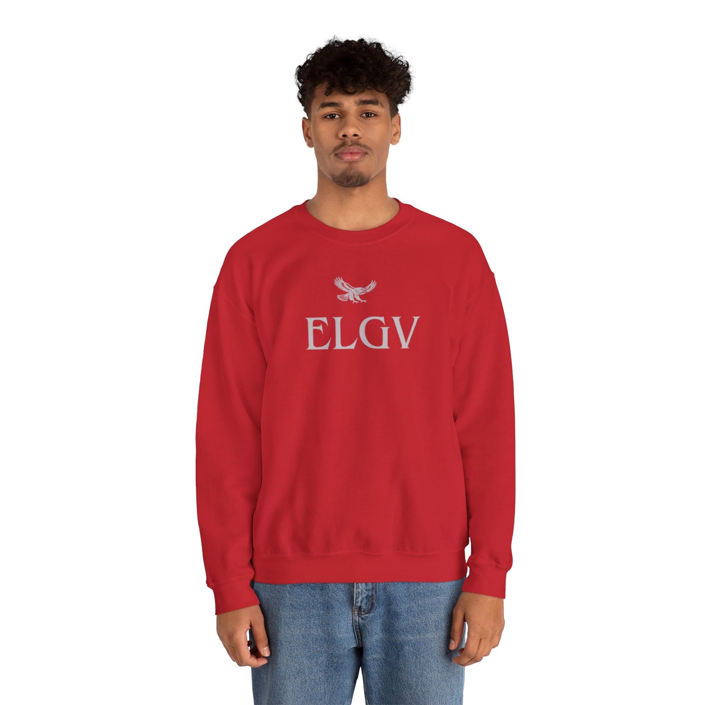 “Center ELGV logo grey” sweatshirt