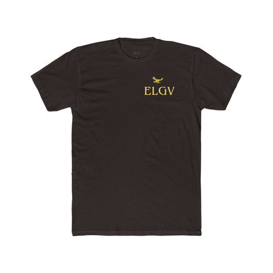 “Side ELGV logo yellow” tee