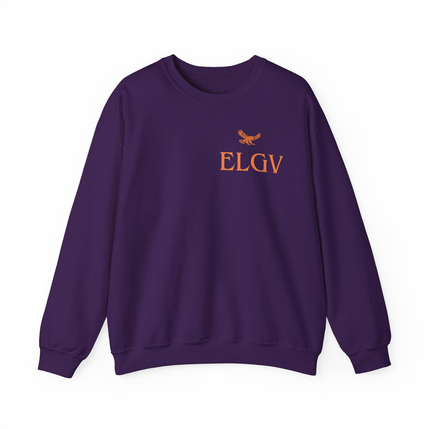 “Side ELGV logo orange” sweatshirt