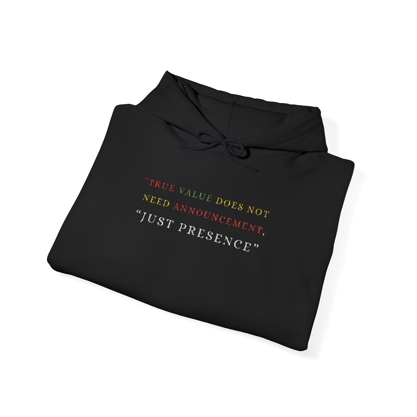 “Presence over noise deluxe” sweatshirt