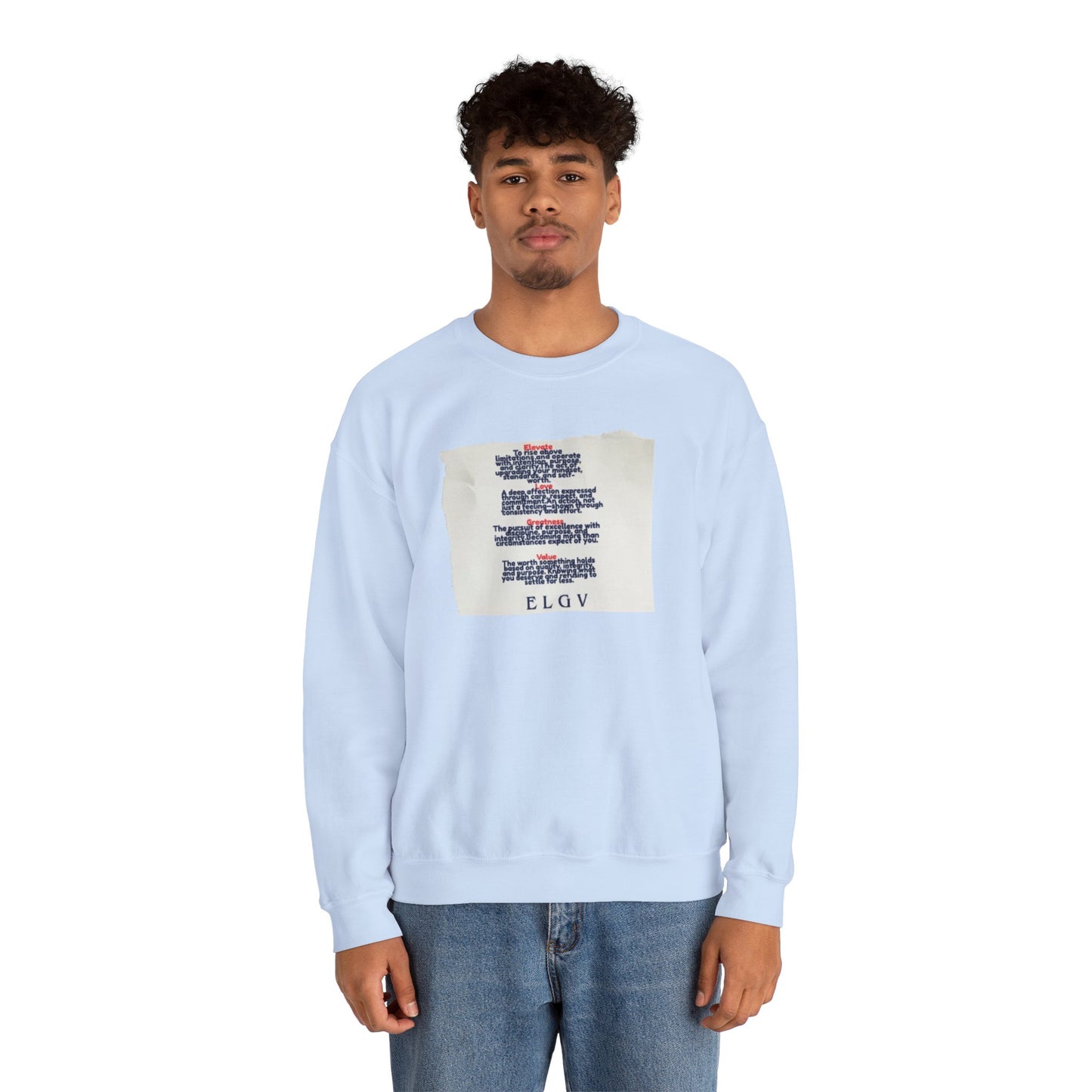 “The ELGV scripture” sweatshirt