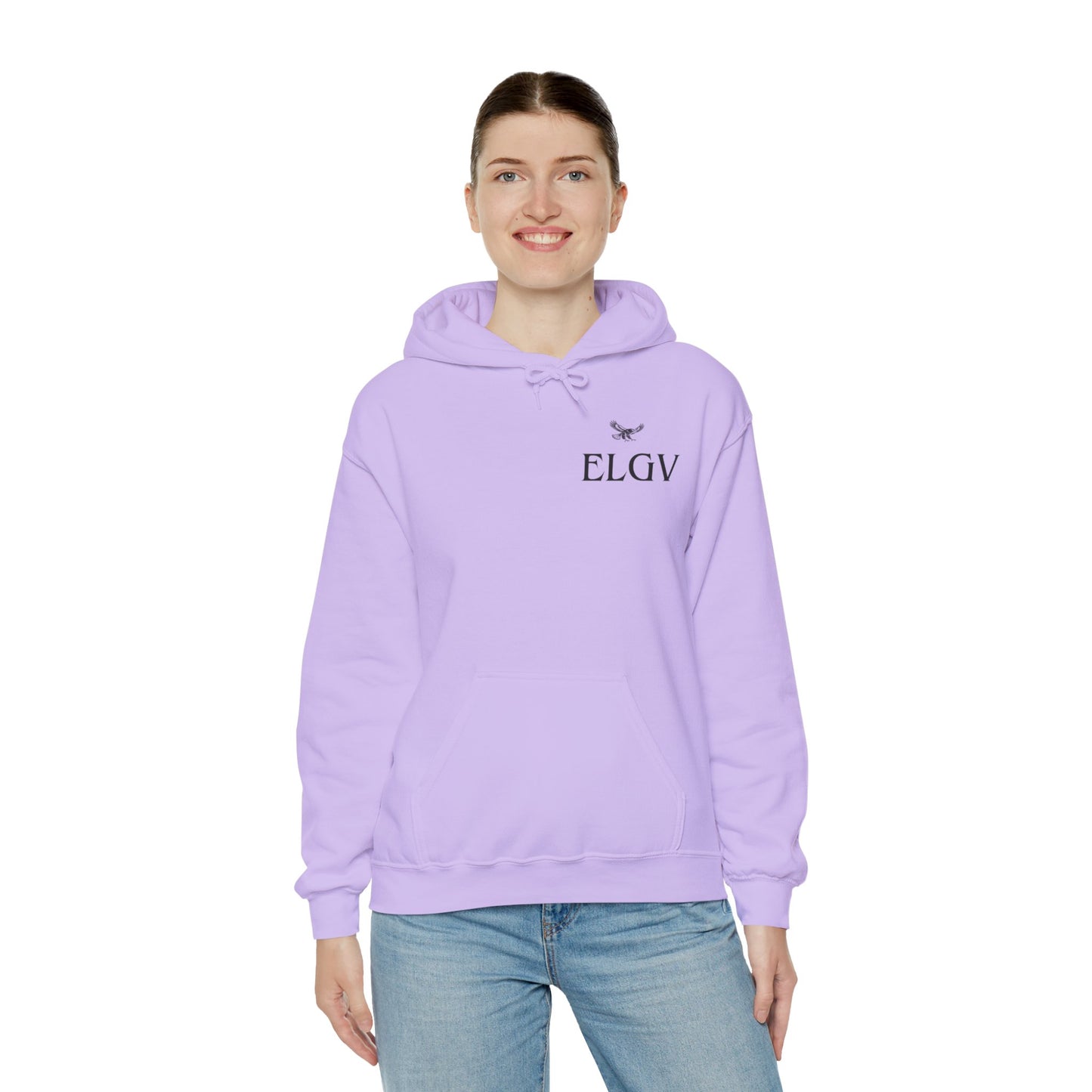 “Side ELGV logo blk” hoodie