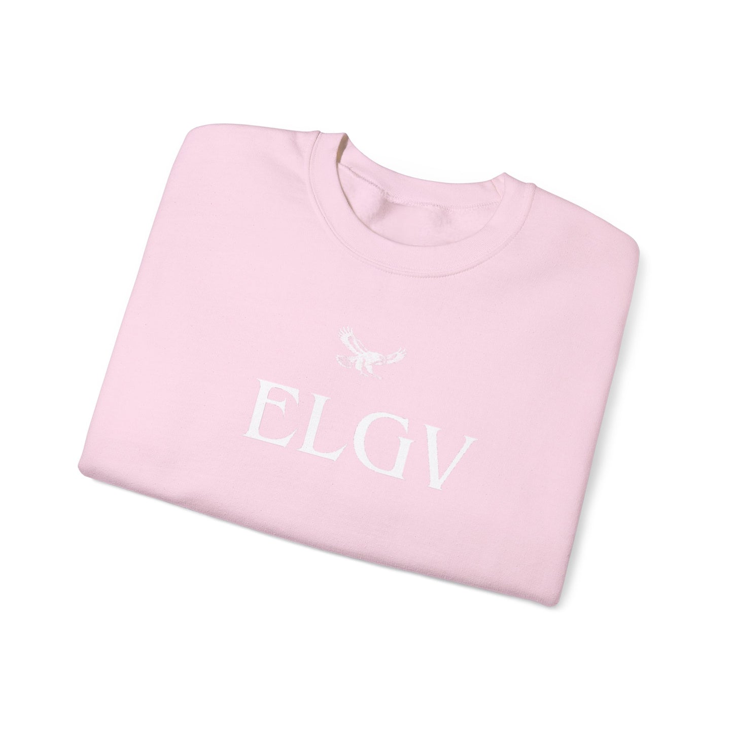 “Center ELGV logo white” sweatshirt