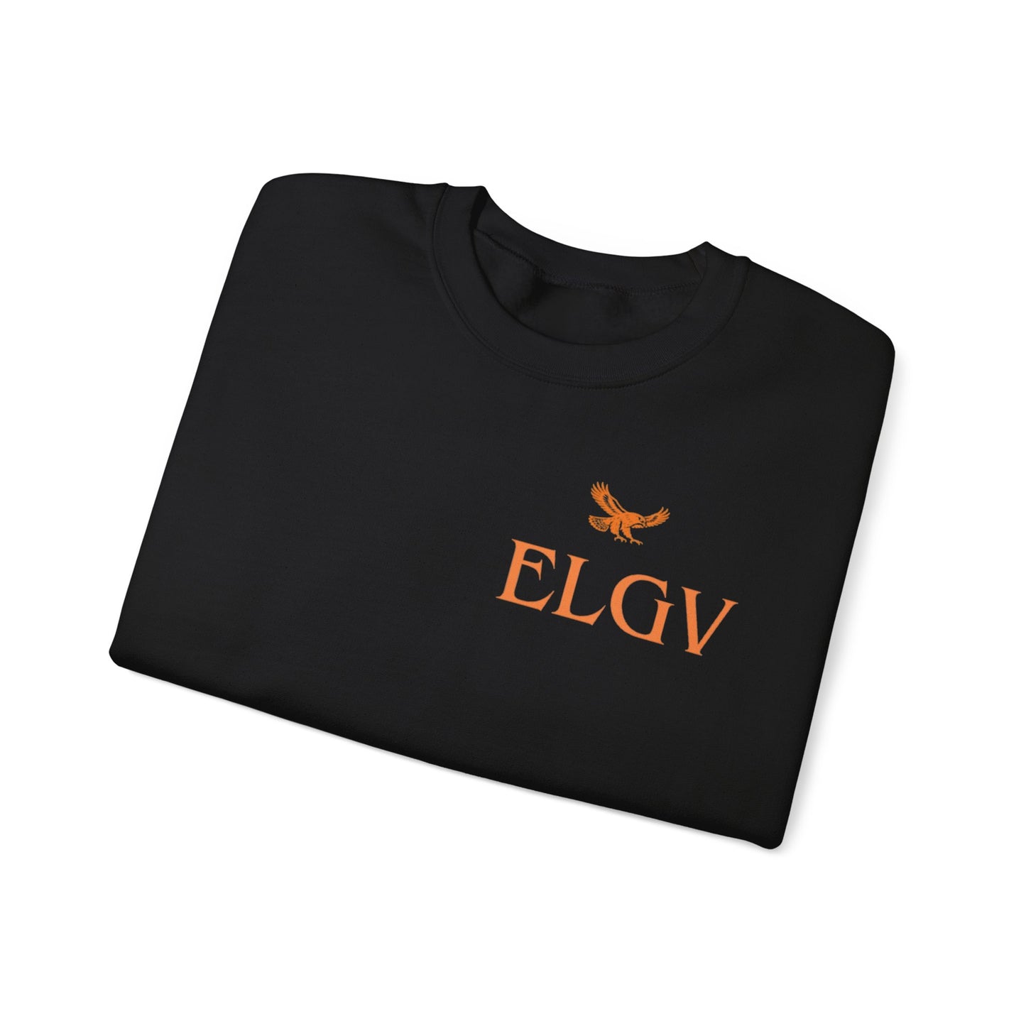 “Side ELGV logo orange” sweatshirt