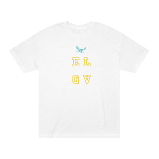 “Neon vibes yellow/teal” tee