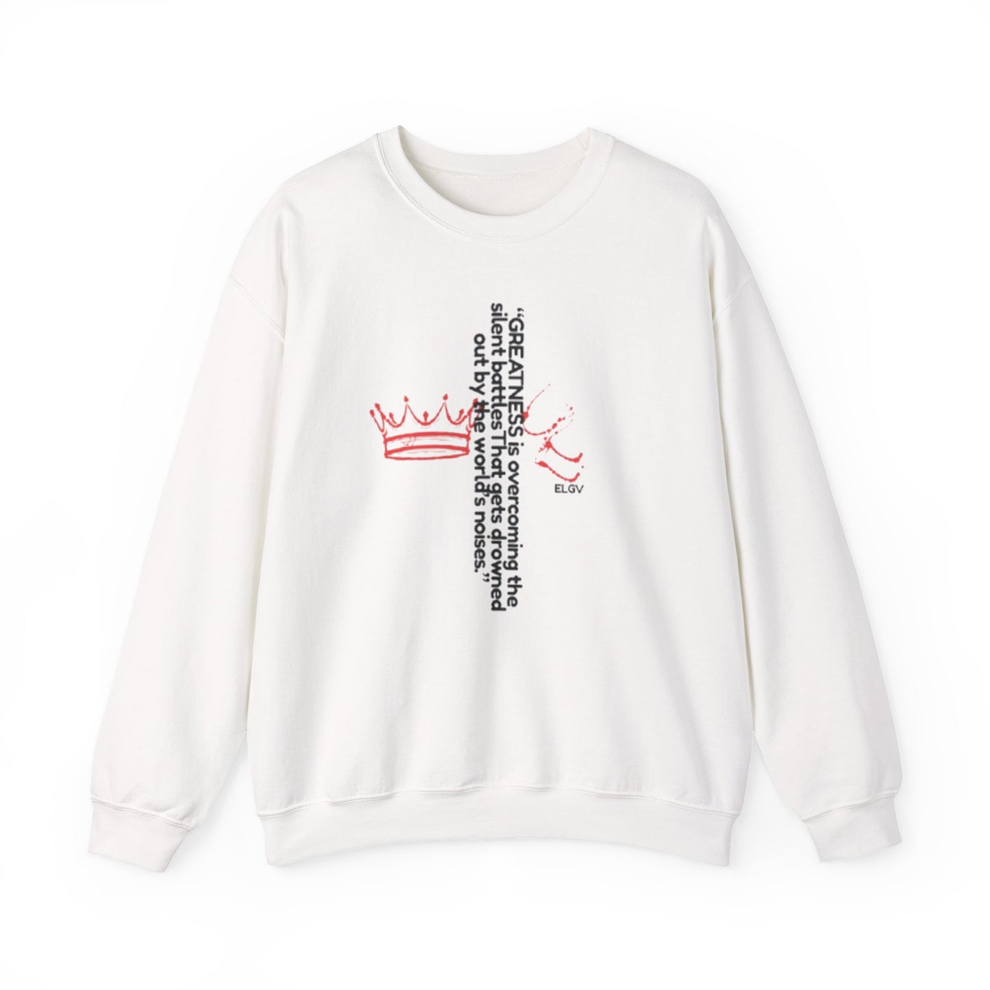 “Silent battles, greater strength” sweatshirt