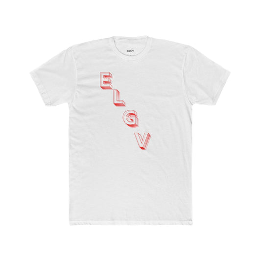 “Diagonal purpose” tee