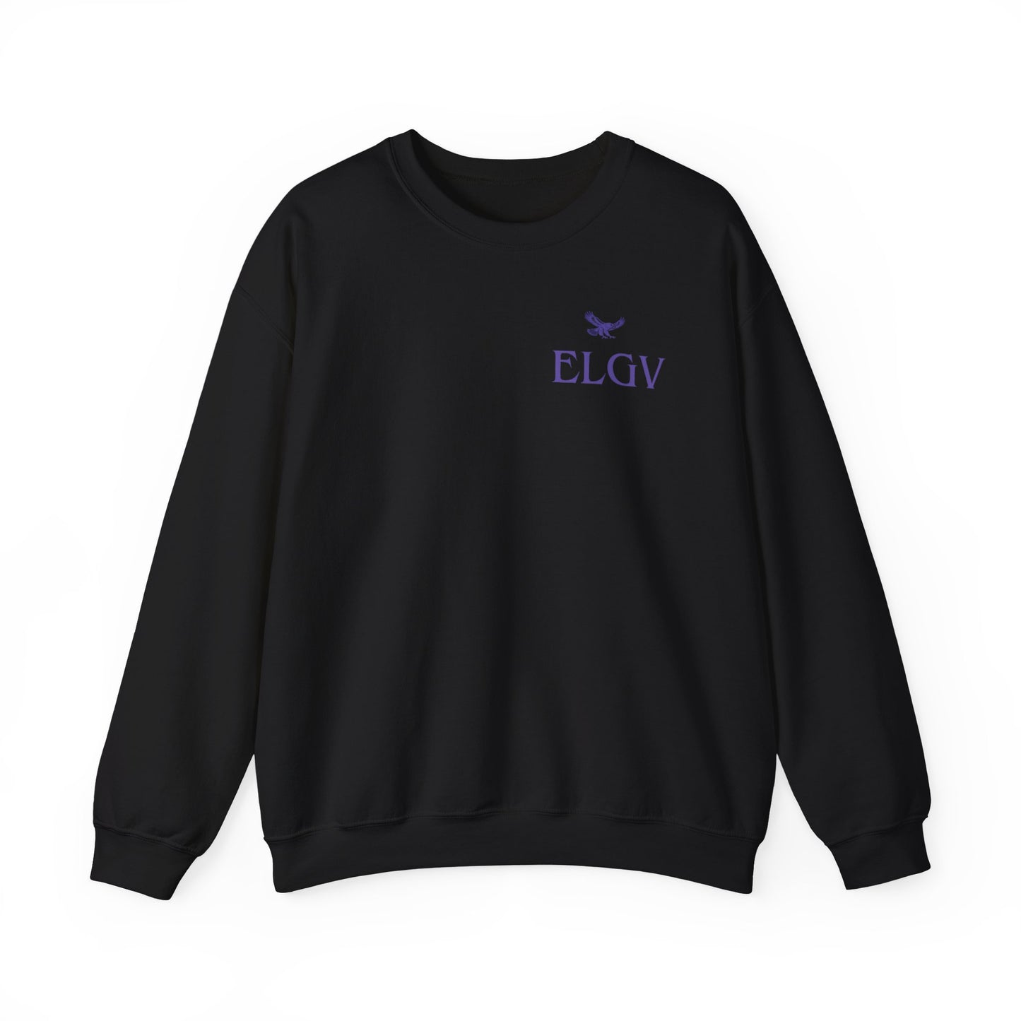 “Side ELGV logo prple” sweatshirt