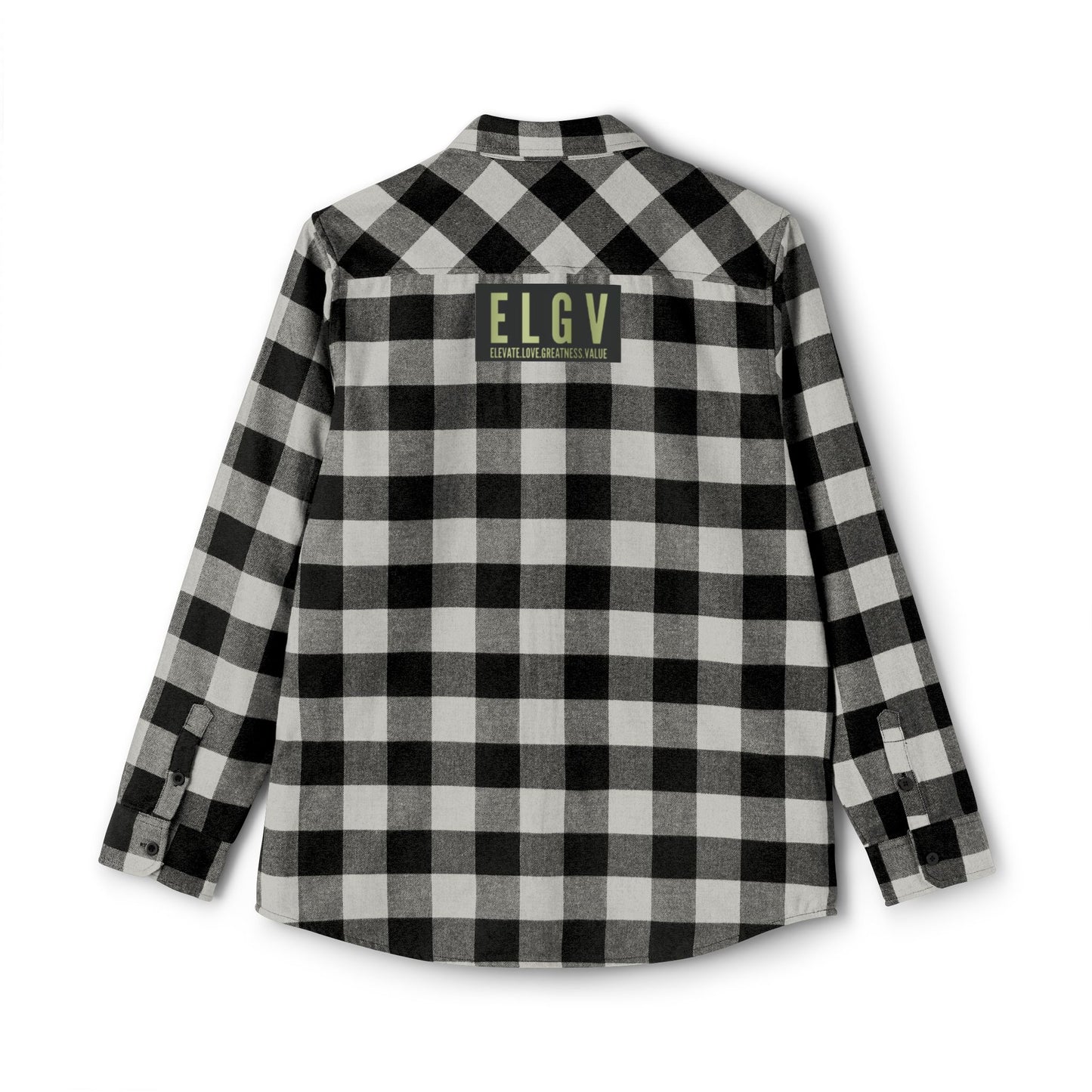 “Iron path olive” flannel