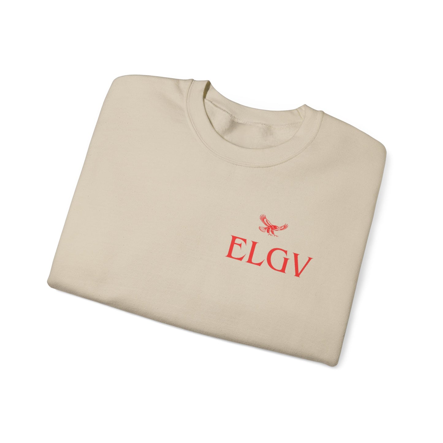 “Side ELGV logo red” sweatshirt