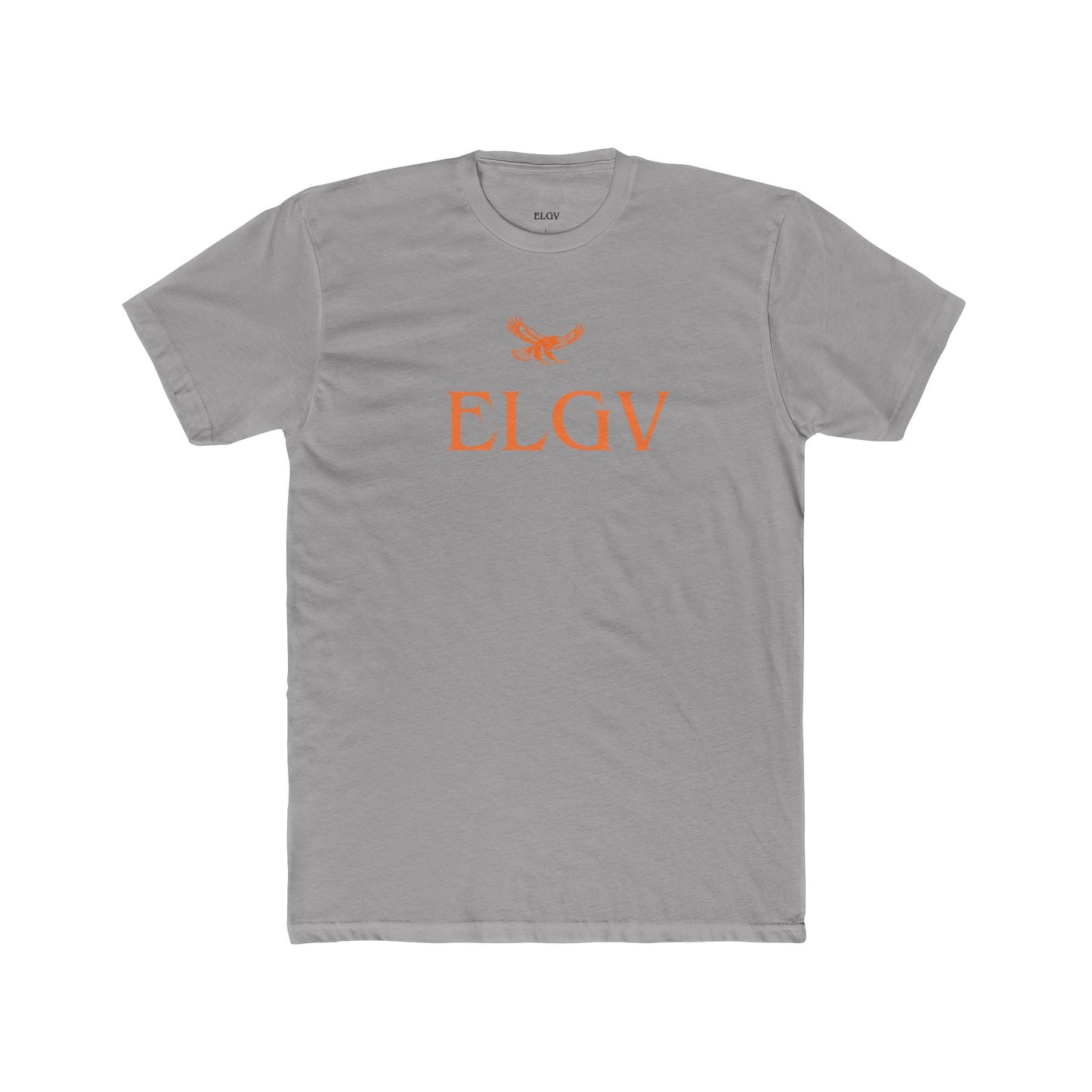 “Center ELGV logo orange” tee
