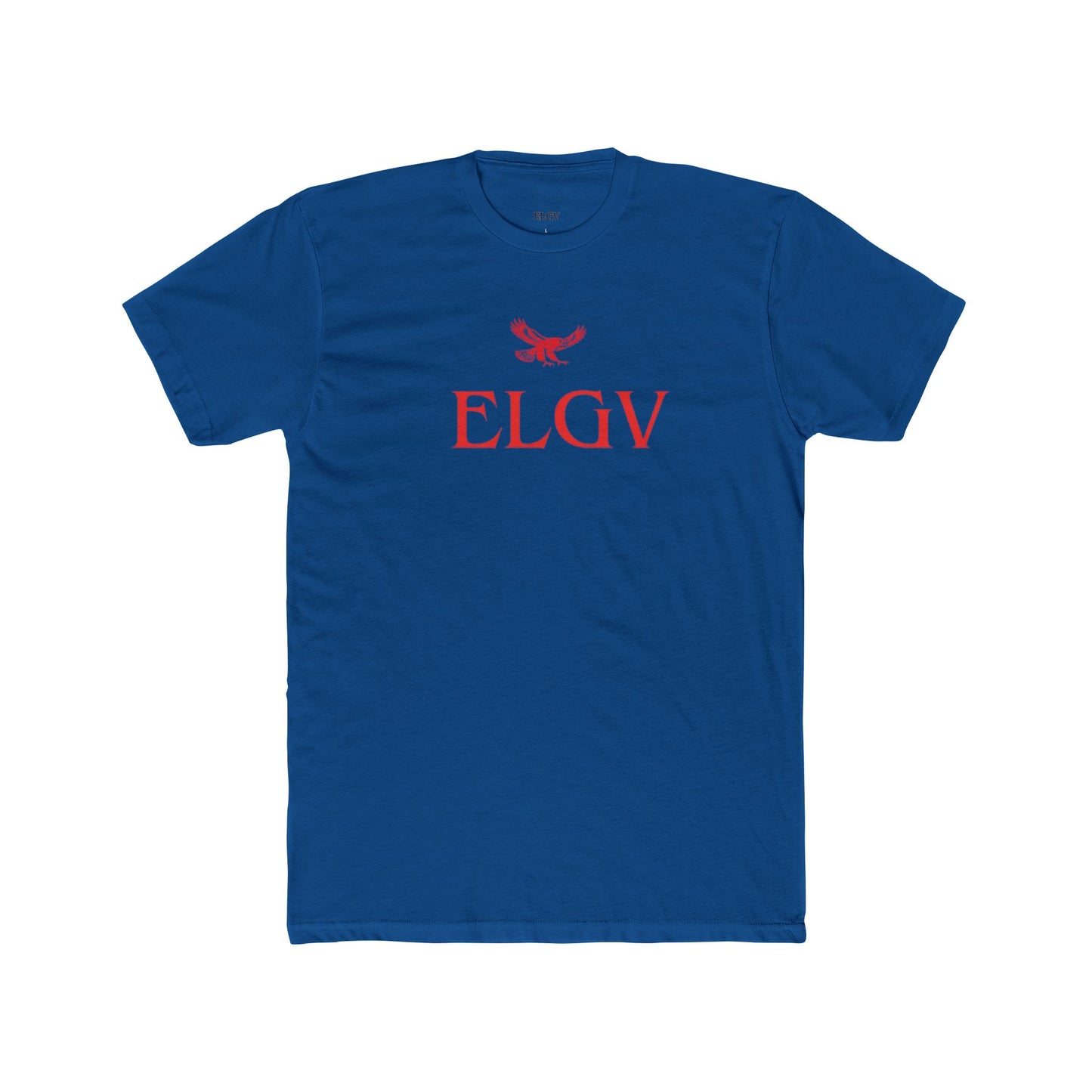 “Center ELGV logo red” tee