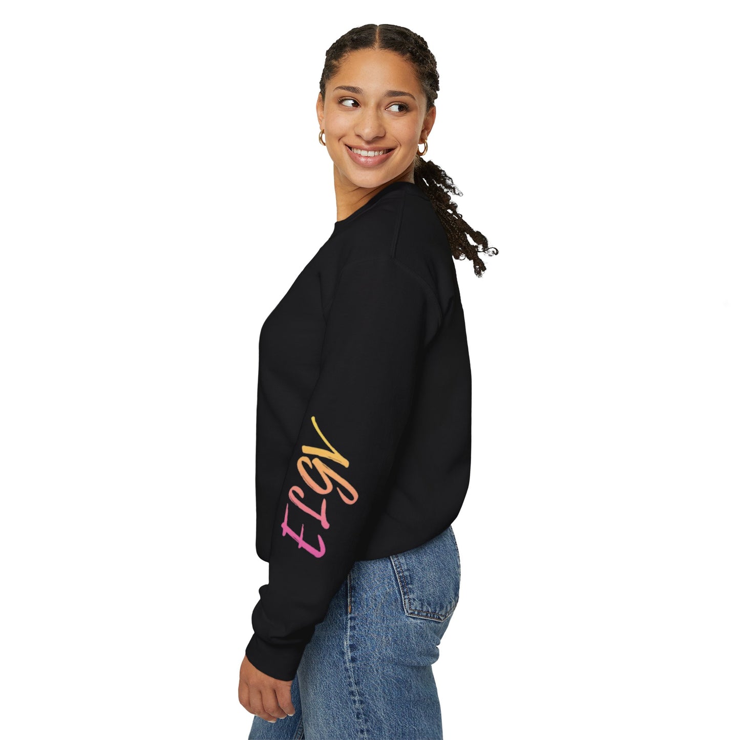“Purpose checklist mode” sweatshirt