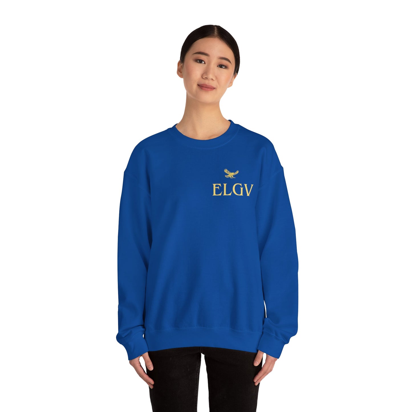 “Side ELGV logo yellow” sweatshirt