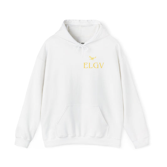 “Side ELGV logo yellow” hoodie