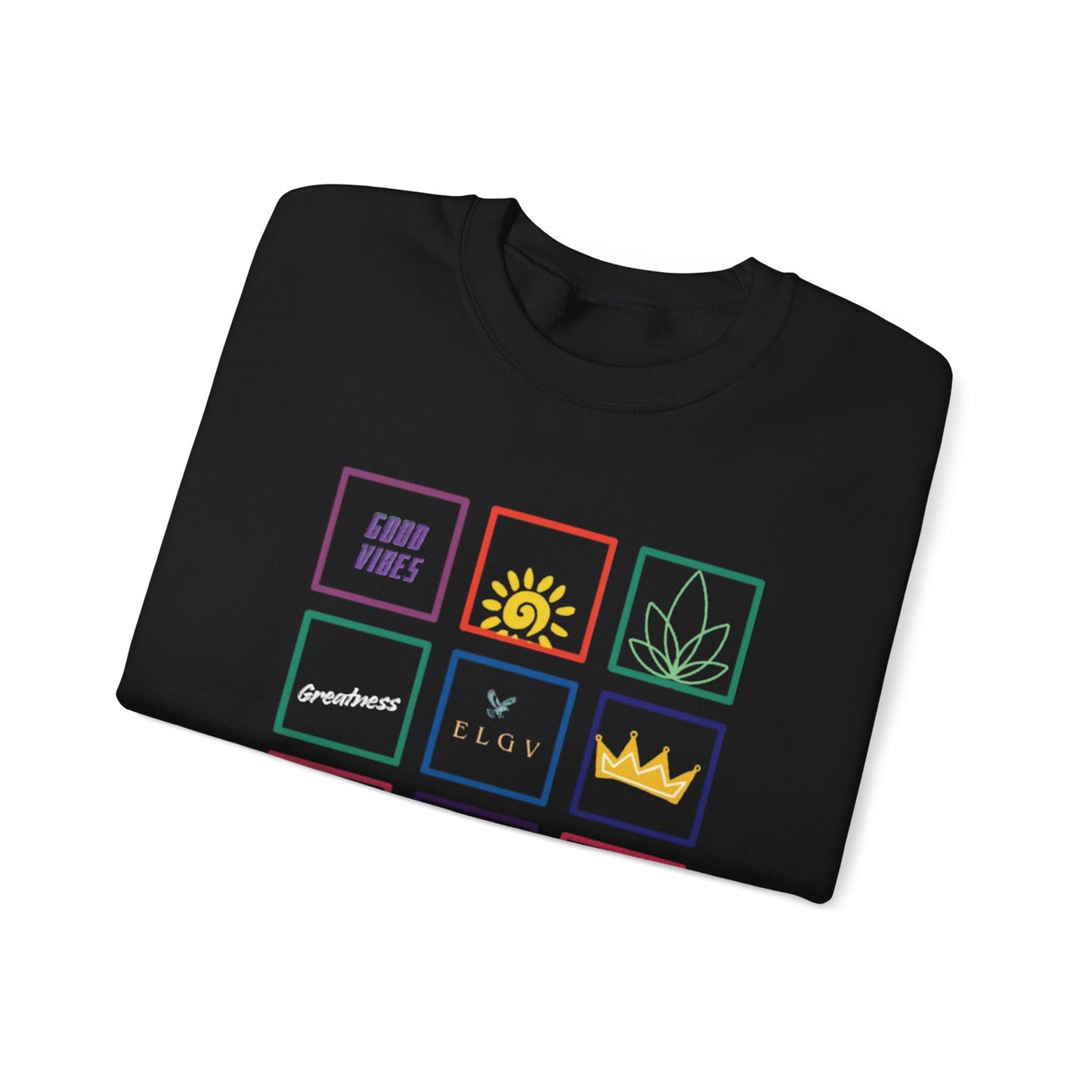 “Grid of values” sweatshirt