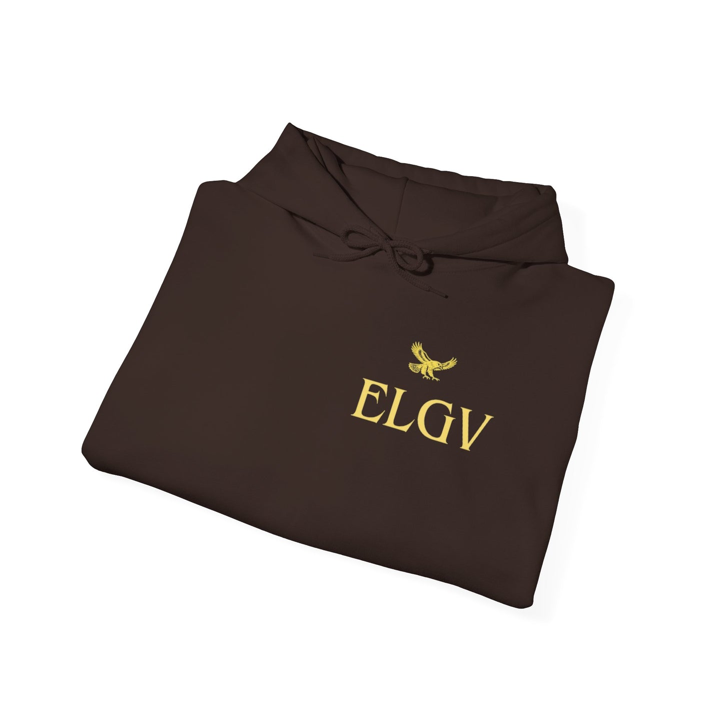 “Side ELGV logo yellow” hoodie