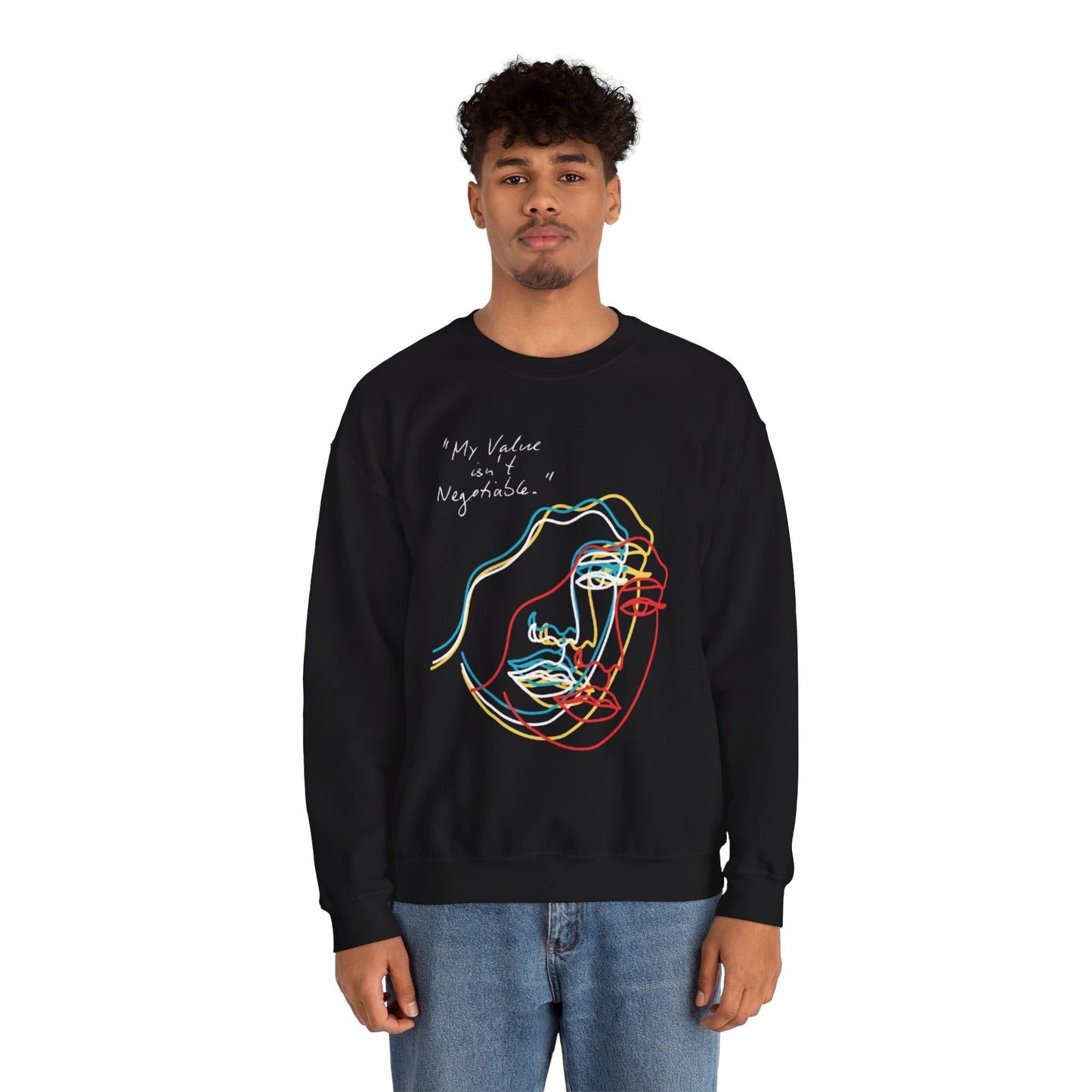 “Boundaries in motion” sweatshirt