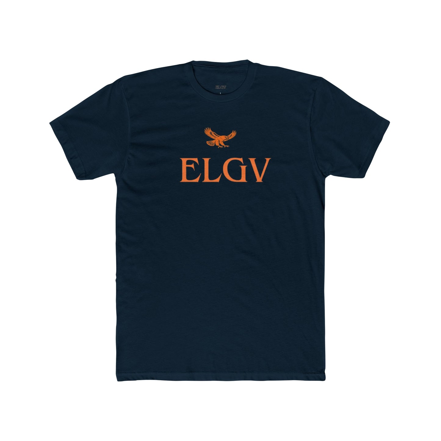 “Center ELGV logo orange” tee