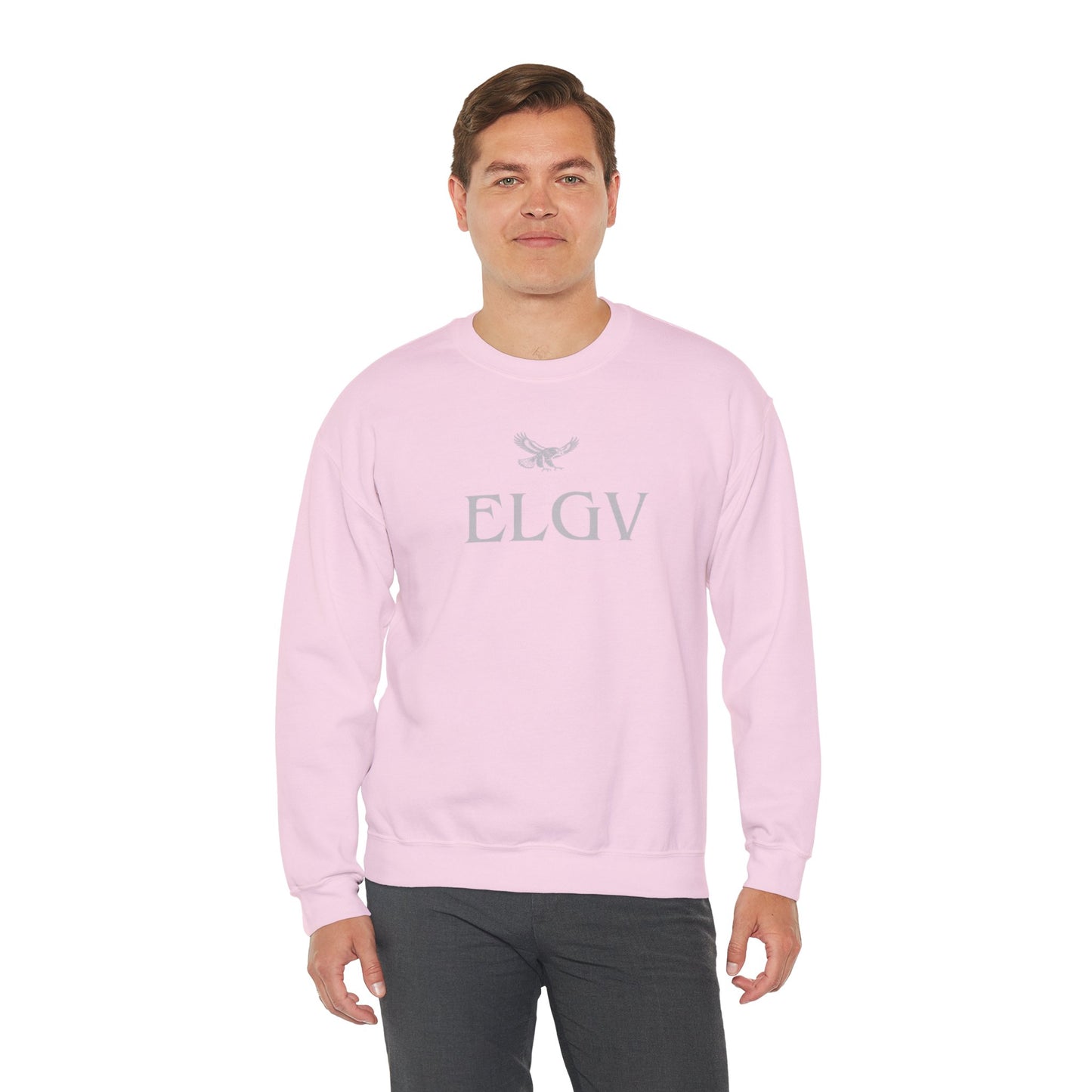 “Center ELGV logo grey” sweatshirt