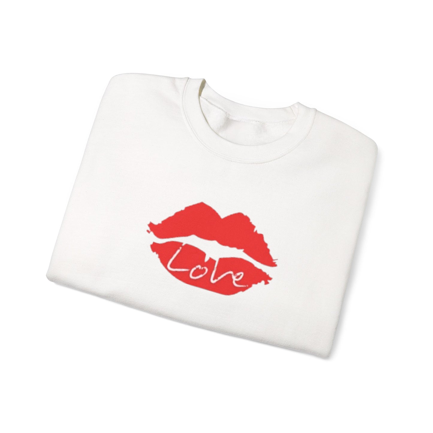 “Red kiss with love” sweatshirt