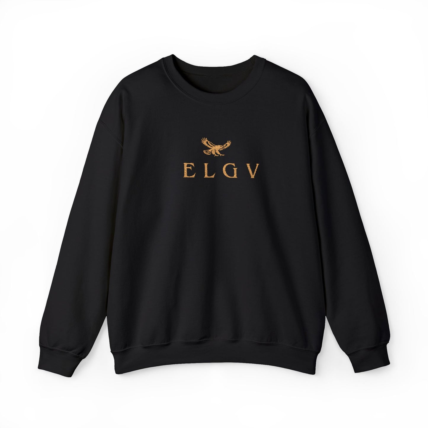 “Center ELGV logo gold, deluxe” sweatshirt