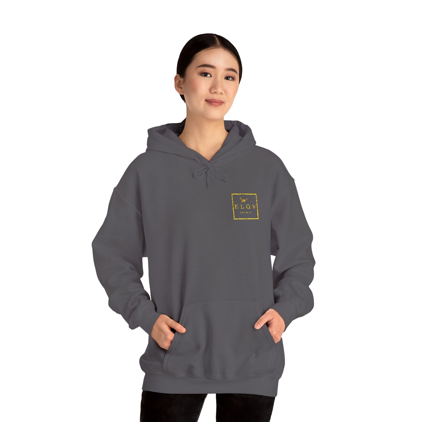 “ gold logo” hoodie