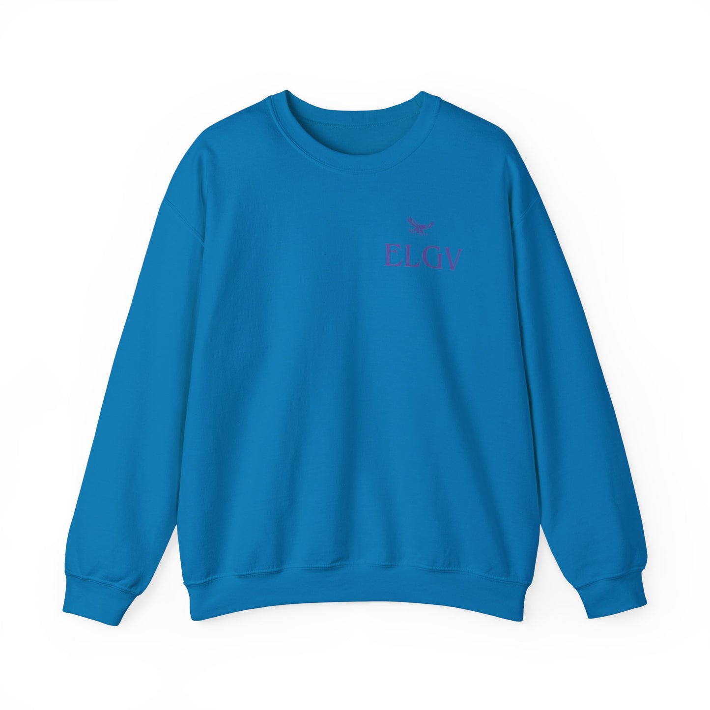 “Side ELGV logo prple” sweatshirt