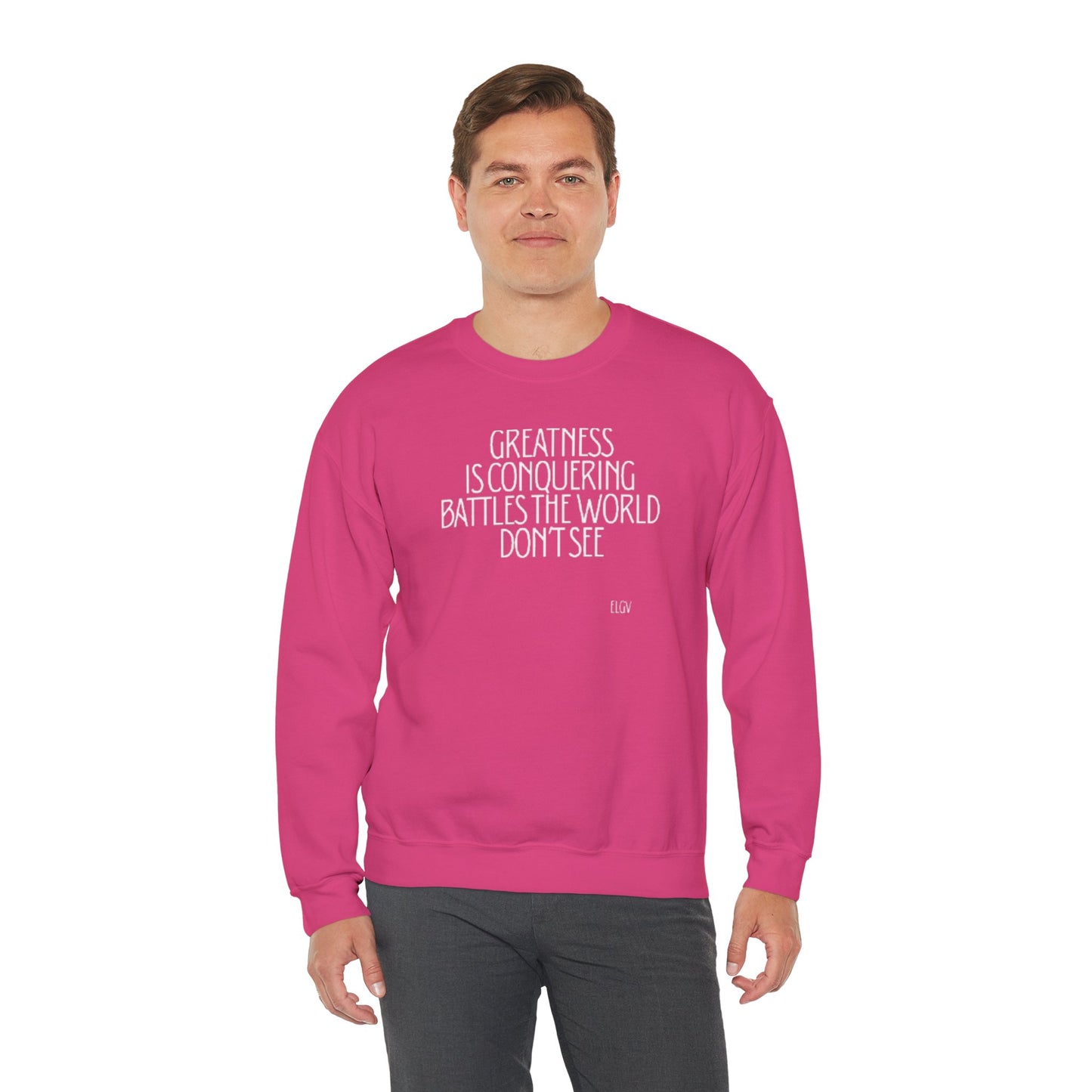 “Conquering battles” sweatshirt