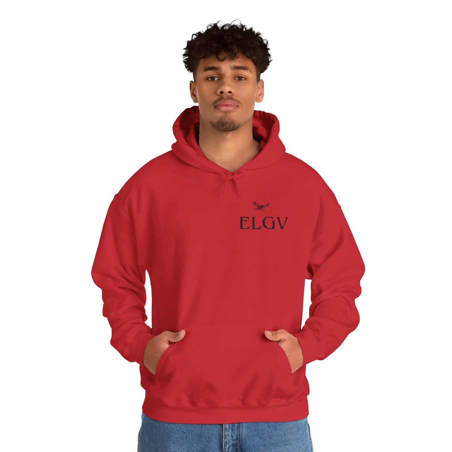 “Side ELGV logo blk” hoodie