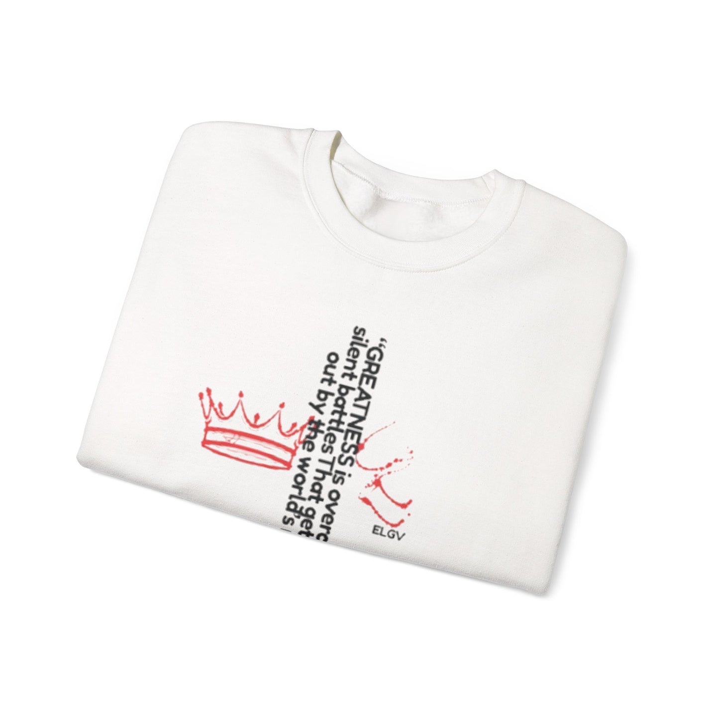 “Silent battles, greater strength” sweatshirt