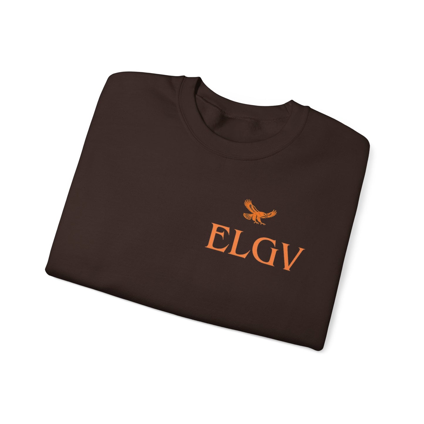 “Side ELGV logo orange” sweatshirt