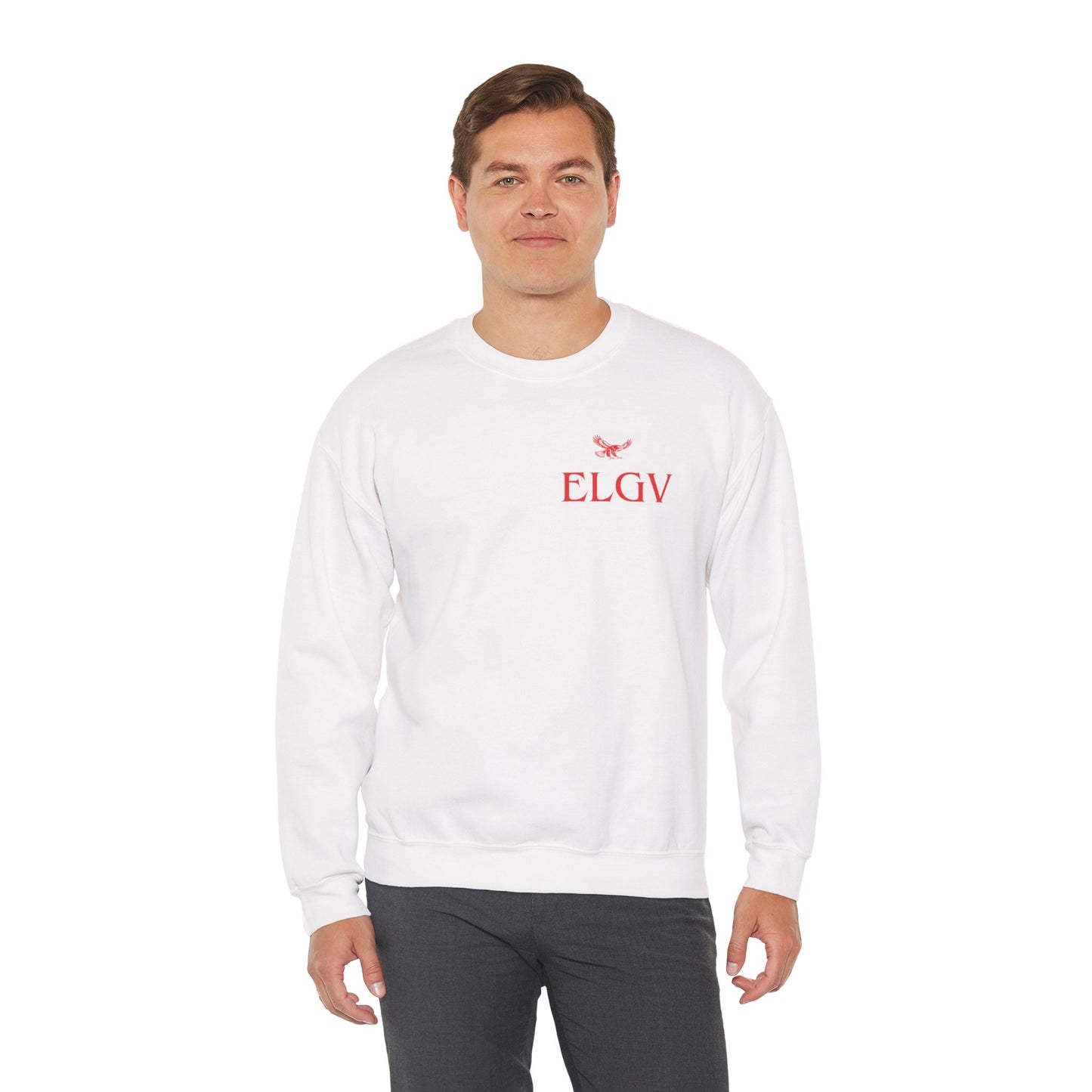“Side ELGV logo red” sweatshirt